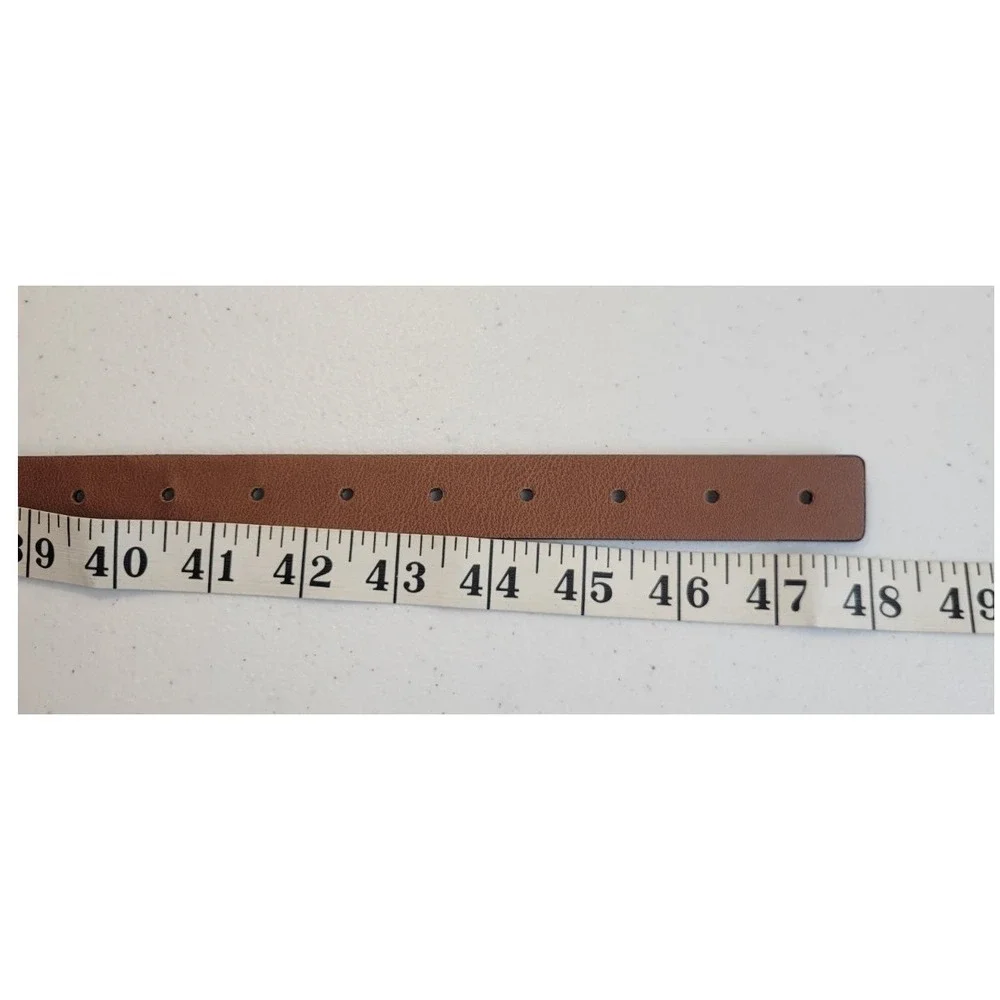 Reversible Skinny Men's Belt Classic Minimalist Professional Black Brown 40-46
